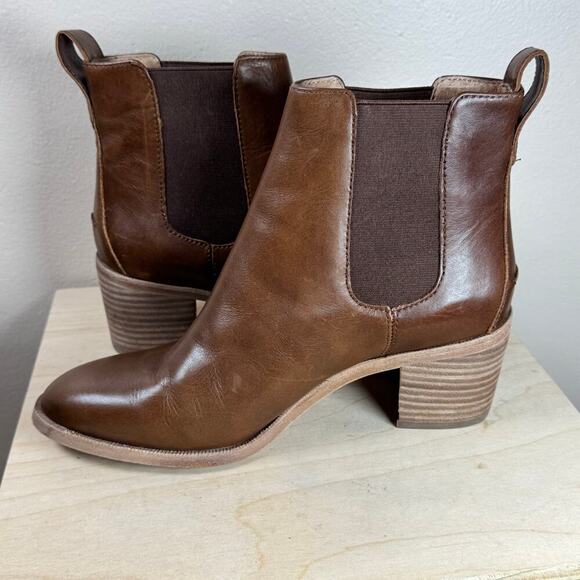 Madewell Brown Heeled Boots - Picture 8 of 13